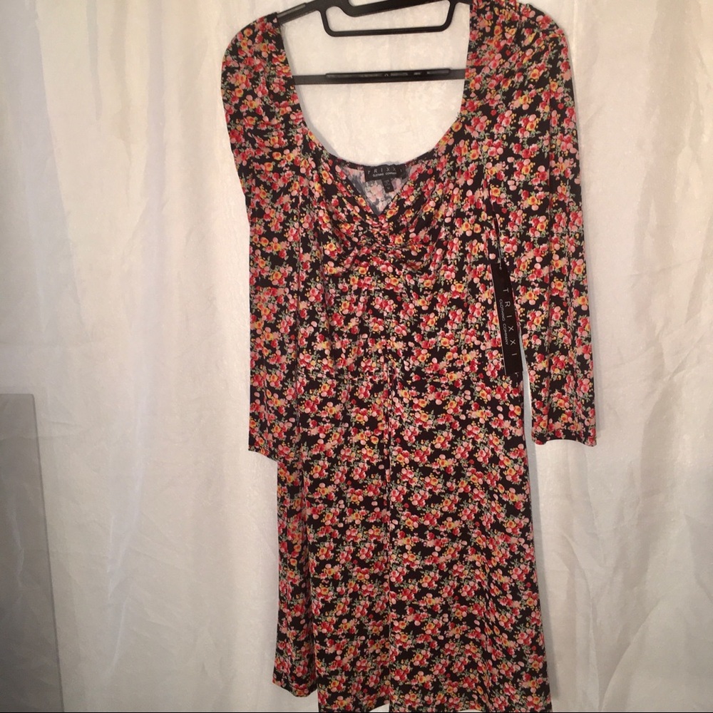Trixxi clothing company floral dress M